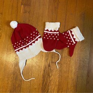 Fin and Vince winter glove and hat set